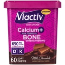 Viactiv vápník + vitamin D3 dodatek měkké Chews, mléčná čokoláda, 60 Chews - Vápník Dietní dodatek pro zdraví kostí