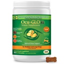 Ocu-GLO Cat & Dog for Eye Support - Žvýkací doplněk pro velkou a malou péči o zvířata s luteinem, Omega-3 mastné kyseliny, hroznový extrakt a antioxidanty 30 XL Žvýkačky