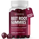 Řepné kořenové žvýkačky s COQ10 a granátovým granátem - Doplatek oxidu dusnatého pro muže a ženy - Beetropot for Endurance, Performance, Recovery - Vegan, Non- GMO, Gluten Free - Smíšený Berry Flavor, 30 Počet