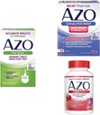 AZO UTI Pain Relief Bundle - AZO UTI Test Strips 3ct, AZO Urinary Pain Relief Max Strength 24ct, AZO Cranberry Pro Dodatek 100ct