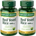 Nature 's Bounty Red Yeast Rice 600mg 120 Kapsle (Balení po 2)