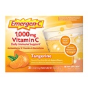 Emergen- C 1000mg Imunitní podpora vitaminu C Powder Tangerine 30CT zahrnuje zinek, mangan, 7 B vitaminy a elektrolyty pro návrat do školy Essentials