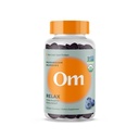 Om Houba Superfood Relax Gummies - 28 Servings - Blueberry Reishi & Ashwagandha Gummies for Stress Relief, Relaxation & Mood Support