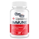 Pokročilý Lipozomální imunitní dodatek, Komplex s L- Lysin 1,500mg, Vitamíny, Minerály a Bylinné Extrakty, Komplexní denní wellness směs pro muže a ženy - 120 Kapsle