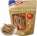 Zen Ginseng - 4 oz Bag of American Wisconsin Ginseng Root - Non- GMO, gluten Free. Přidat tento ženšen v polévce, čaj, káva, šťávy, Smoothies a pečení (malý dlouhý kořen 4 oz Bag)