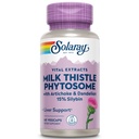 SOLARAY Mléko Thistle Phytosom s Artichoque, Pampeliška, a zázvor - Mléko Thistle Extract Dodávání 15% Silybin - Játra dodatek - 60- denní záruka, Laboratorní ověřené - 60 Služeb, 60 VegCaps