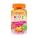 Emergen- C Kidz Denní Imunitní Support Dietní doplňky, Ochucené gumy s vitamínem C a B Vitamíny, Ovoce Fiesta Ochucené gumy, Zpět do školy Essentials - 44 Počet