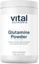 Vital Nutrients Glutamine Powder - Zdravá funkce gastrointestinálního traktu - Gluten, mléčný, sójový - Non- GMO - 450g / 16 oz L- Glutamin Powder