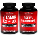 Vitamin K2 s D3 a acetyl L- karnitinovým pouzdrem