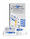 Livon Laboratories Lypo- Spheric B Complex Plus - 30 Packets - 195 mg B Vitamíny, Minerály & Skořice Per Packet - Liposom Enkapsulated for Improved Absorption - 100% Non- GMO