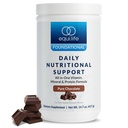 Equilife Daily Nutritional Support, All- in- One Multivitamin Meal Replacement, Pure Chocolate Flavor, 15G Plant Protein, Podporuje celkové wellness včetně energie, trávení, a kůže, 14 Servings Tub