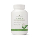 Mladá žijící Super B tablety, 60- Počet Lahvička 124; B Vitamíny & Minerály 124; Podporuje zdravé energetické hladiny CLAS124; Keto- Friendly CLAS124; Přírodní folátový zdroj 124; Obsahuje vápník, hořčík, a vitamín B6