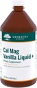 Genestra Brands Cal Mag Vanilla Liquid + CALCIUM 124; Calcium- Magnesium Supplement CAL124; 15.2 fl. oz.