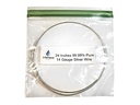 Čisté stříbrné generátorové vodiče - 9999 Stříbrné elektrody - Pre- Cut 24- Inch 14 Gauge Wires - Vhodné generátory LifeForce