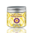 Deve Herbes Pure Triphla Powder (Emblica officinalis) + (Terminalia belerica) + (Terminalia chebula) Organic Certified Natural Terapeutic Grade 200gm, (7.05oz)