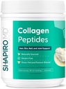 Shapiro MD Hair Growth Experts Collagen Peptides Powder, Collagen Práškový dodatek pro vlasy, kůži, hřebíky a společnou podporu, I & III Hydrolyzované kolagen pro snadnou absorpci, 11g kolagen - 16 oz.