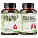 NutraPro Lung Zdraví a imunitní podpora Dodatek - Plíce Čistota a Detox s imunitou Vitamíny pro lepší Plíce