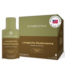 CYMBIOTIKA Liposomální Houba dodatek s Lví hřívou, krůtí ocas, B-Vitamíny, Cordyceps & Reishi Houby, doplňky pro imunitní podporu a energii, Čokoláda Fudge Flavor, 30 Pack