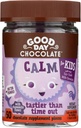 Dobrý den Čokoláda přírodní uklidňující doplněk pro děti, směs Camomile, L- Theanine, Fair Trade a Non-GMO Čokoláda, 50 Kusy