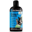 Pet Upřímnost Omega 3 Rybí olej pro kočky a psy (16oz), Wild chycený Omega 3 Rybí olej pro psy kůže a kabátu dodatek, Podporuje vypouštění, kůže a kabát, imunita, společné, mozek & srdce, EPA + DHA