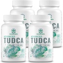 Advanced TUDCA 1100mg - Ultra síla Bile Salt TUDCA doplňky, 3. strana testováno TUDCA Játra doplňky pro čištění jater Detox a opravy, 240 Kapsle (Balení po 4)