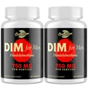 DIM pro muže 750MG - Hormon Balance, Estrogen podpora pro muže, DIM dodatek, Detox, Vitality & Fitness Retence-Chrysin & Black Pepper Extract, 60 Kapsle (2 Lahvička)