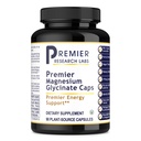 Premier Research Labs Magnesium Glycinát dodatek - Čistá hořčík, vysoká absorpce, podporuje kvalitu spánku, Chelated, Vegan, Třetí strana Testováno, Premier Energy Support - 90 Kapsle