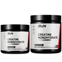 BARE VÝKONNOST VÝSLEDKY, BPN Čisté Creatine Monohydrát Prášek od Creapure 2PACK, 5g Creatin per Serving, Neochucený Creatin prášek, 90 Servings Celkem