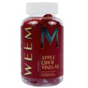 OEEM jablečné octové gumy - přírodní, veganské ACV s kyselinou listovou - gluten zdarma - vitamín B12 - Premium Detox & Váha doplněk - pomáhá stravovací pro ženy a muže