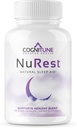 CogniTune přírodní spánková pomoc pro dospělé - Bylinné spánkové pomůcky dodatek - Non- Drowsy Formule s melatonin, Valerian Root, Lemon Balm, Heřmánek, GABA & Více