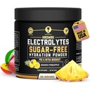 HRDWRK Electrolytes Powder with Magnesium, Draslík - Sugar Free Electrolytes Boost Endurance a snížit únavu s tímto Electrolytes Dodatek - Maximální hydratace - Keto Friendly