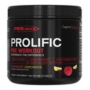 Pescience Prolific Pre Workout Prášek pro muže a ženy s L- Citrulline Nitric Oxide Booster, Energy Powder & Nootropic for Focus - Předcvičení bez Beta Alanine - 40 Scoops, Malina Lemonade