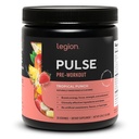LEGION Pulse Pre Workout - Všechny přírodní oxid dusnatý Předcvičení nápoj na zvýšení energie, Creatine Free, přirozeně slazené, Beta Alanin, Citruline, Alpha GPC (Tropical Punch)