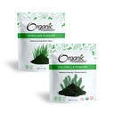 Organic Spirulina & Chlorella Superfood Powder, Vegan, Non- GMO