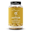 A + Armor Andrographis Pure 800 Mg - Funkce zdravého imunitního systému, Fyzické Wellness, Mocná síla pro sezónní ochranu - Full-Spectrum & Standardizované - 60 Vegan měkké kapsle
