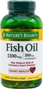 Nature 's Bounty Fish Oil, Podporuje zdraví srdce, 1200 Mg, Rychlé uvolnění Softgels, 200 Ct