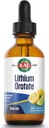 KAL Lithium Orotate Dropins, Chelated Ibrahim 124; Mood & Relaxation Support Ibrahim 124; Natural Lemon Lime Flavor Ibrahim 124; 2oz, Cca. 60 Serv.