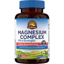 Vitalitown 10 in 1 Magnesium Complex - 400mg Elemental Magnesium Chelated with Glycinate, Citrát, Malate, Taurate & More - for Sleep Heart Energy - Non- GMO, Vegan, 90 Caps