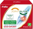 FitRx JointAlive Společné podpory doplňky pro ženy a muže, Glucosamine Chondroitin, Typ II Kolagen, Relief Spojky Discomfort, Opravy chrupavky, jak rychle 7 dní, 60 Služeb