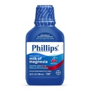 Phillipsovo mléko z magnesium tekuté laxativní, Wild Cherry Flavor, Stimulant Free, křeč Free Relief of Occasional Constolly *, Efektivní za 30 minut - 6 hodin, # 1 Mléko značky Magnesia, 26 oz