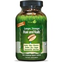 Zdravá kůže & vlasy Plus hřebíky od Irwin Naturals, Nutrient Rich, Poskytuje lesk a sílu, 60 Tekuté ponožky