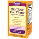 Příroda 's Secret Milk Thistle Játra Cleanse - 60 Tablety - Podporuje zdravé funkce jater a detoxifikace - 18 Botanická mísicí kurkuma, Pampeliška, Řepa, & Artyčok - Přírodní silný antioxidant