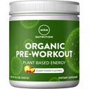 MRM Nutrition Organic Pre- Workout Powder 124; Island Fusion Ochucené 124; Superfoods + 150mg přírodní kofein + adaptogeny 124; Čistá energie + Focus OF 124; Zdravý krevní tok 124; Vegan + Non- GMO OF 124; 20 Služeb