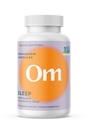 OM Houba Superfood Spánek Houba Kapsle Superfood Dodatek, 90 Počet, 30 dní, Reishi, GABA, L-Theanin, Melatonin pro odpočinek a spánek Kvalita Superfood Dodatek