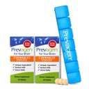 Prevagen Pravidelné síly Orange Chewables - 60 Tablety (2 měsíční zásoba) 124; Vyhovuje Vašemu mozku 124; 10mg Apoaequorin Plus Vitamin D3 s 7- denní Pill Minder