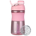 BlenderBottle SportMixer Bottle Perfect for Protein Shakes and Pre Workout, 20- Ounce, Rose