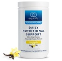 Equilife Daily Nutritional Support, All- in- One Multivitamin Meal Replacement, Pure Vanilla Flavor, 15G Plant Protein, Podporuje celkové Wellness včetně energie, Digestion, & Skin, 14 Servings Tub