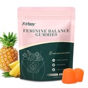 Letoun Feminin Balance Gummies - Ananas Gummies pro ženy PH - Vaginální Probiotika Gummy - Imunitní podpora, Vaginální Flora Balance - 60 Gummies