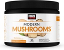 Síla Faktor Moderní houby Powder, Houba dodatek k podpoře energie, Focus, Imunita, & Digestion s Cordyceps, Turecko Tail, Chaga, Reishi, Lion 's Mane, Shiitake, Neochucené, 30 Služeb