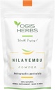 YOGIS HERBS Nilavembu Powder - Andrographis Paniculata - 1 Lb Fresh & Pure 1 libra (balení po 1) Tmavě zelená